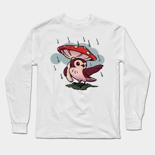 Little Owl in the Rain Long Sleeve T-Shirt